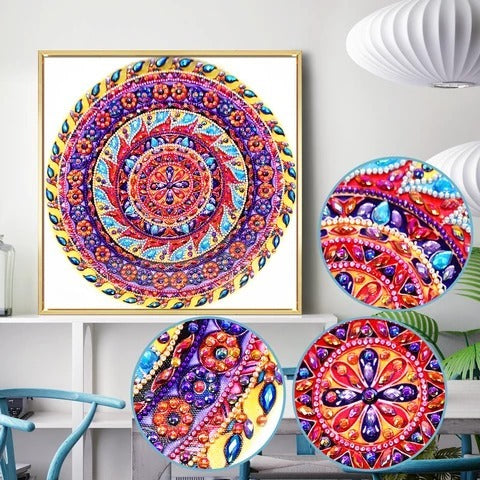 Color Diamond Art Painting Kit - Calico pony Creations