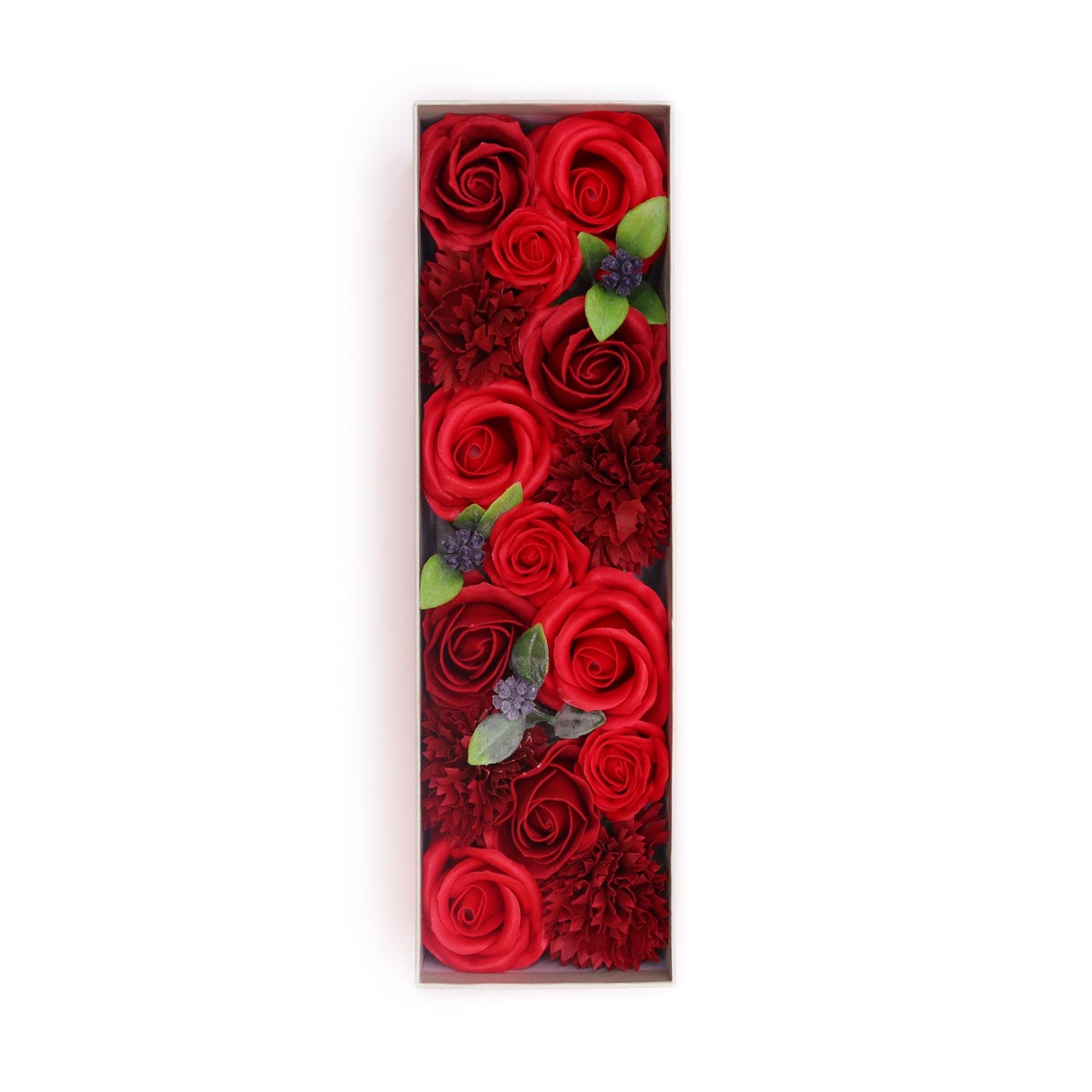 Long Box - Classic Red Roses - Calico pony Creations
