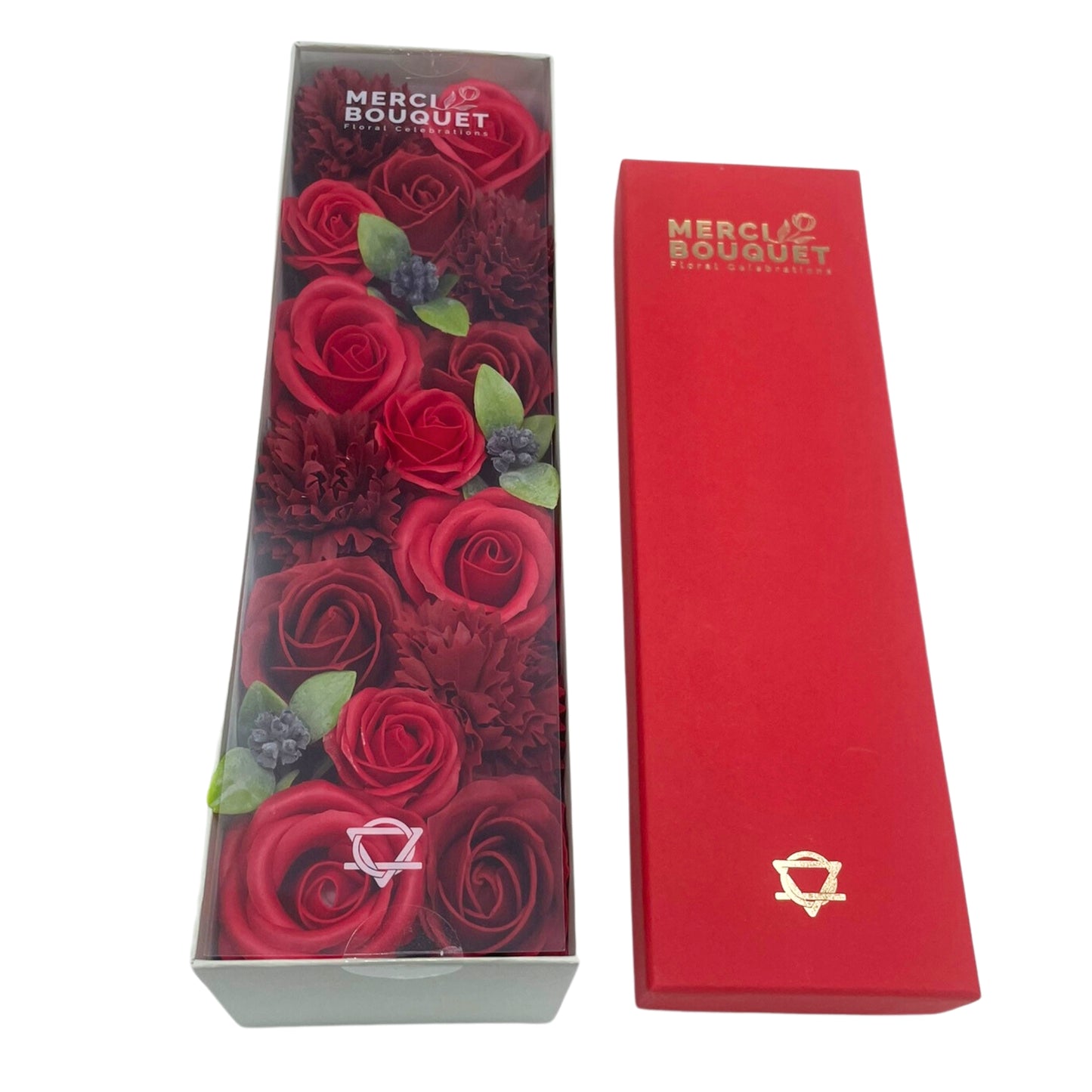 Long Box - Classic Red Roses - Calico pony Creations