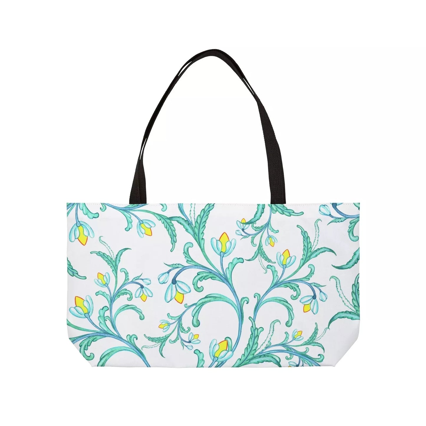 Weekender Tote Bag, Western, Floral Shopping, Travel, Diaper, Toddler Bag - Calico pony Creations