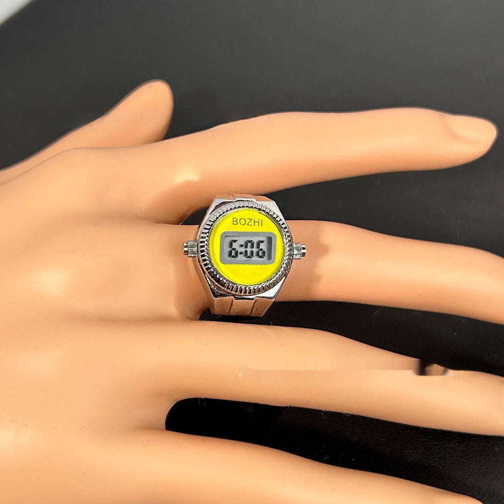 Women's Fashion Electronic Watch Mini Ring Watch - Calico pony Creations