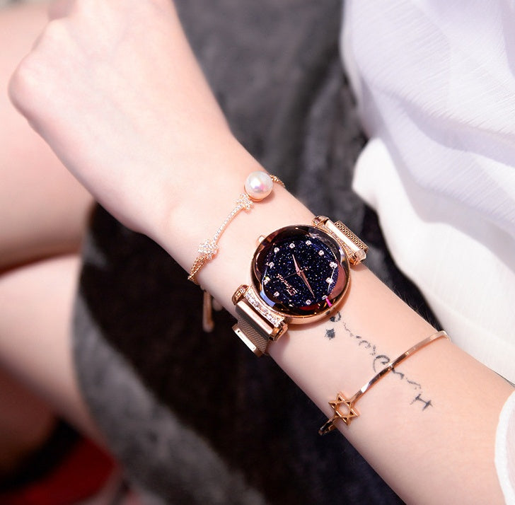 Fashion Womens Watch Scratch-resistant, Water-Resistant - Calico pony Creations