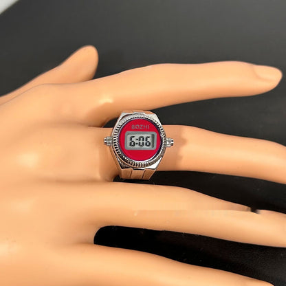 Women's Fashion Electronic Watch Mini Ring Watch - Calico pony Creations