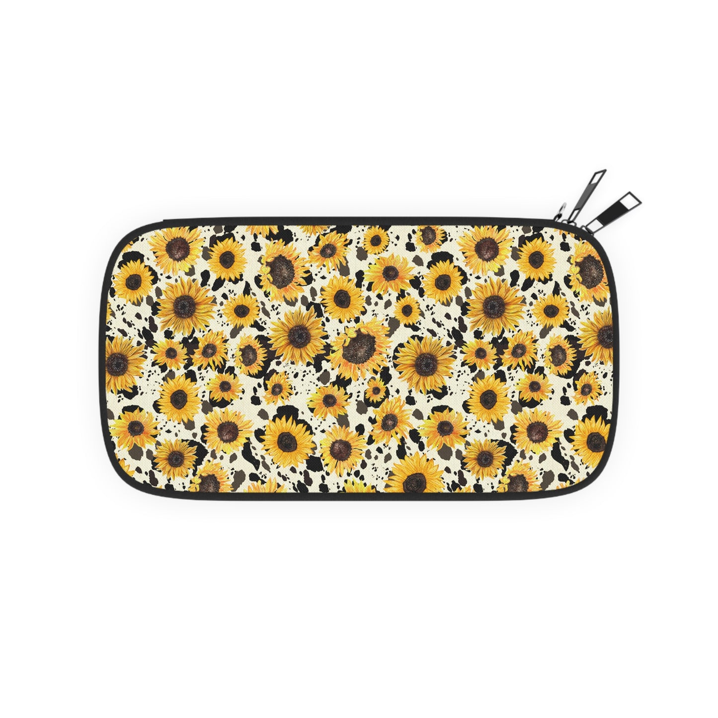 Sunflower Passport Wallet, Travel Organizer, Floral Travel Accessory, Travel