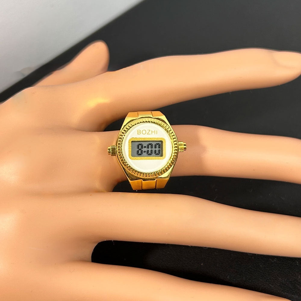 Women's Fashion Electronic Watch Mini Ring Watch - Calico pony Creations
