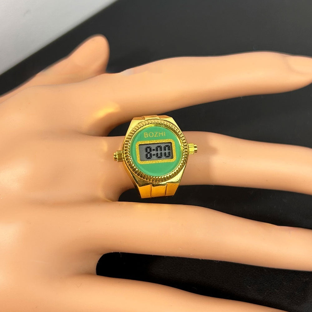 Women's Fashion Electronic Watch Mini Ring Watch - Calico pony Creations