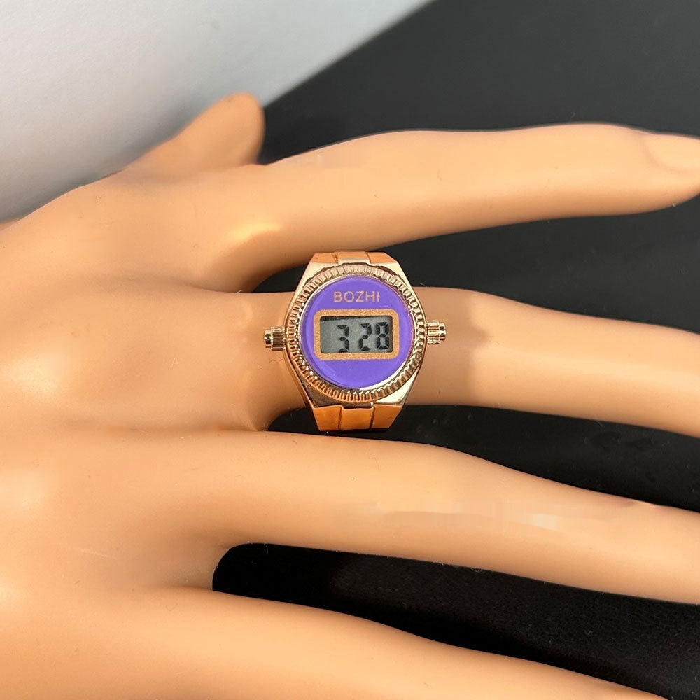 Women's Fashion Electronic Watch Mini Ring Watch - Calico pony Creations
