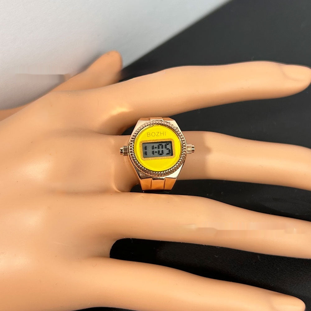 Women's Fashion Electronic Watch Mini Ring Watch - Calico pony Creations