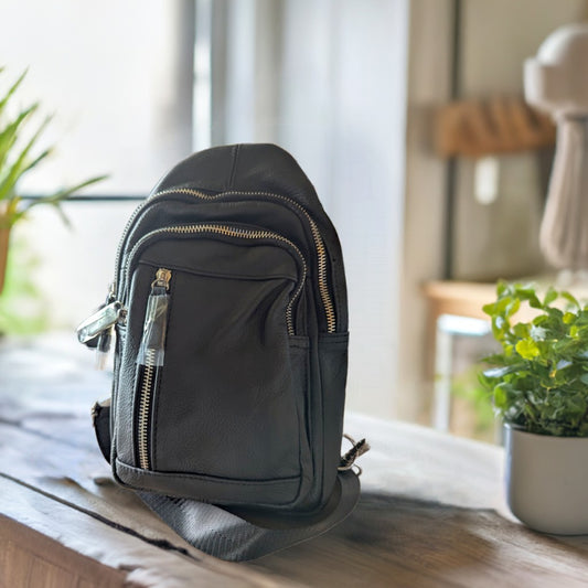 Leather Backpack Stylish Travel