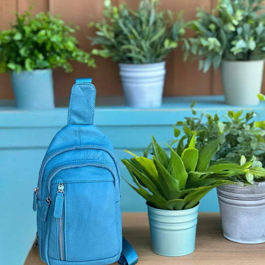 Genuine Leather Backpack Stylish Travel