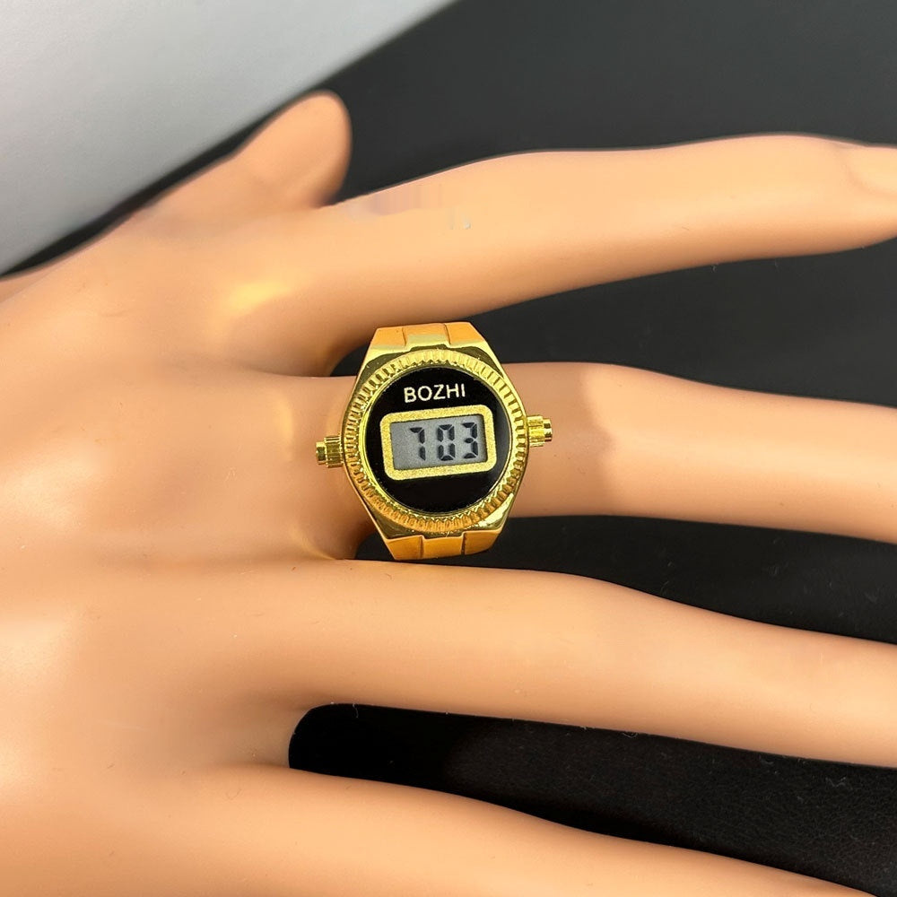 Women's Fashion Electronic Watch Mini Ring Watch - Calico pony Creations