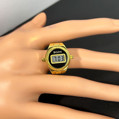 Women's Fashion Electronic Watch Mini Ring Watch - Calico pony Creations