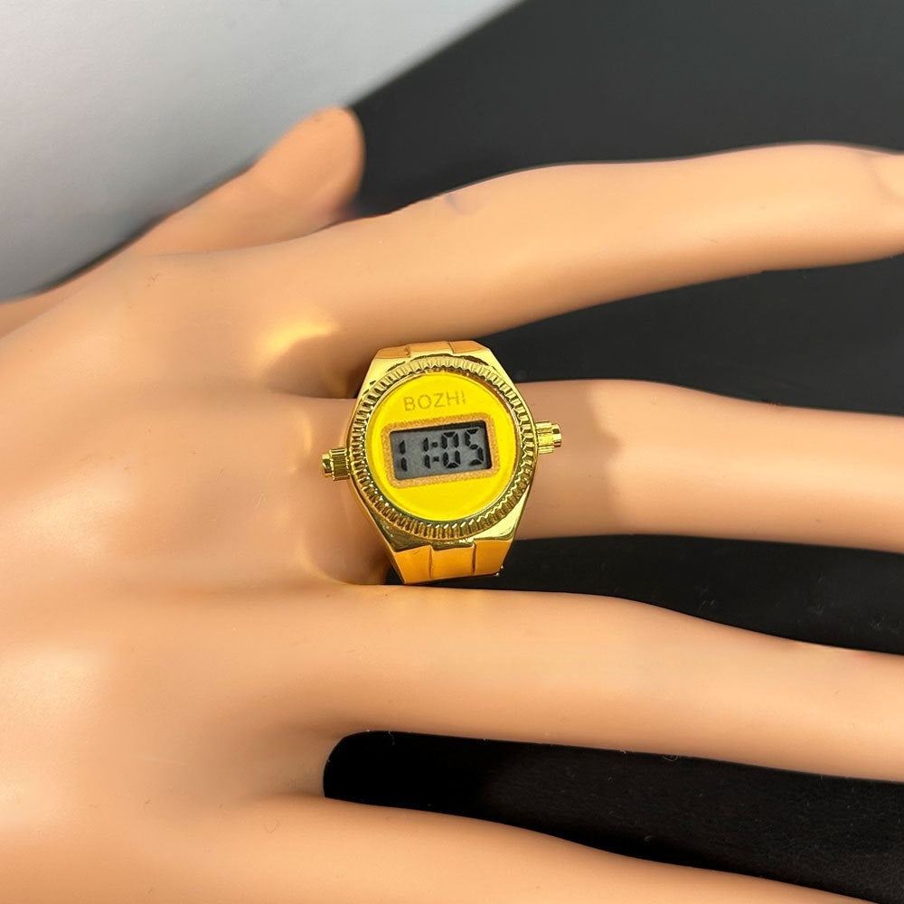 Women's Fashion Electronic Watch Mini Ring Watch - Calico pony Creations