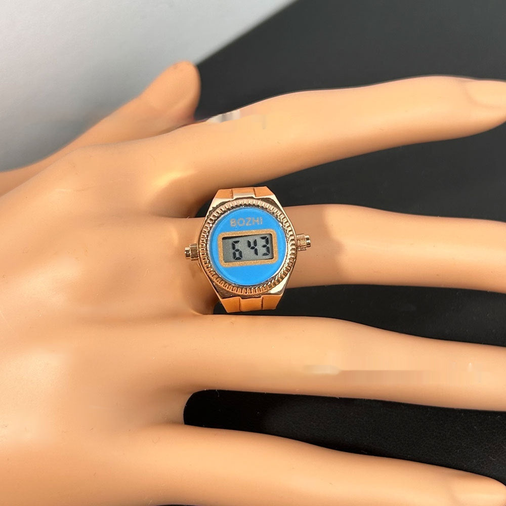 Women's Fashion Electronic Watch Mini Ring Watch - Calico pony Creations